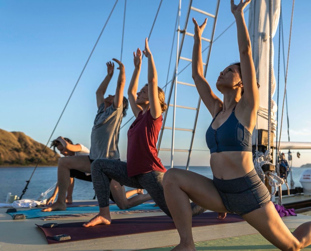 Unique Experience Luxury Yoga Retreat Live on Board